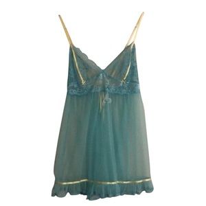 VS 😍 Mesh and Lace Sexy Slip